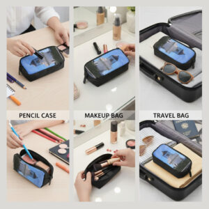 Awhitu Gifts Travel Bag featuring the Manukau Heads Lighthouse